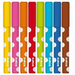 8 Filzstifte Kinder Malen & Kneten