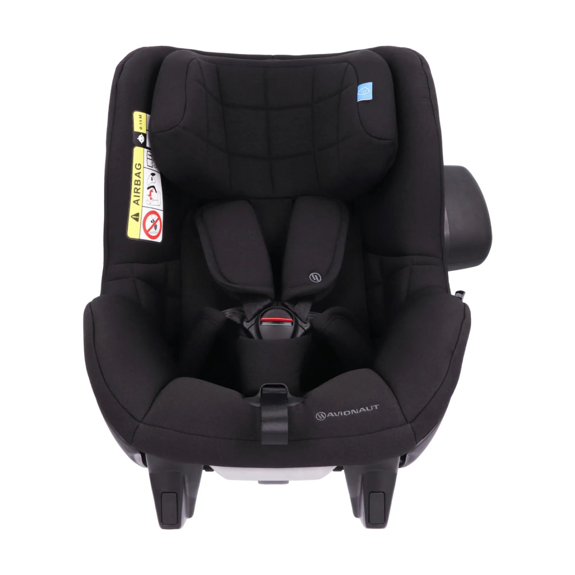 Best AeroFIX AirFlow 2.0 C Black Kinder Kindersitze Isofix|Reboarder 0-18 Kg, Gruppe 0+/1