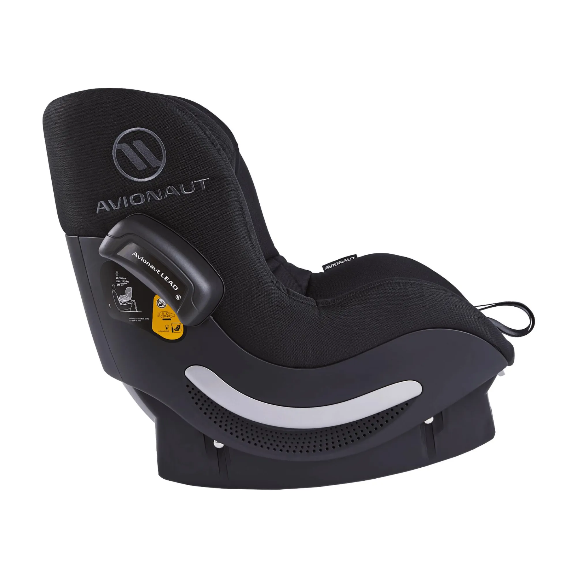 Best AeroFIX AirFlow 2.0 C Black Kinder Kindersitze Isofix|Reboarder 0-18 Kg, Gruppe 0+/1