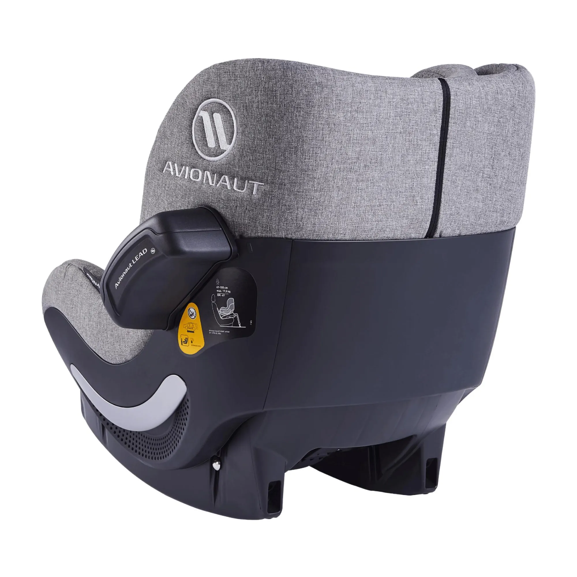 Best AeroFIX AirFlow 2.0 C Grey Kinder Kindersitze Isofix|Reboarder 0-18 Kg, Gruppe 0+/1