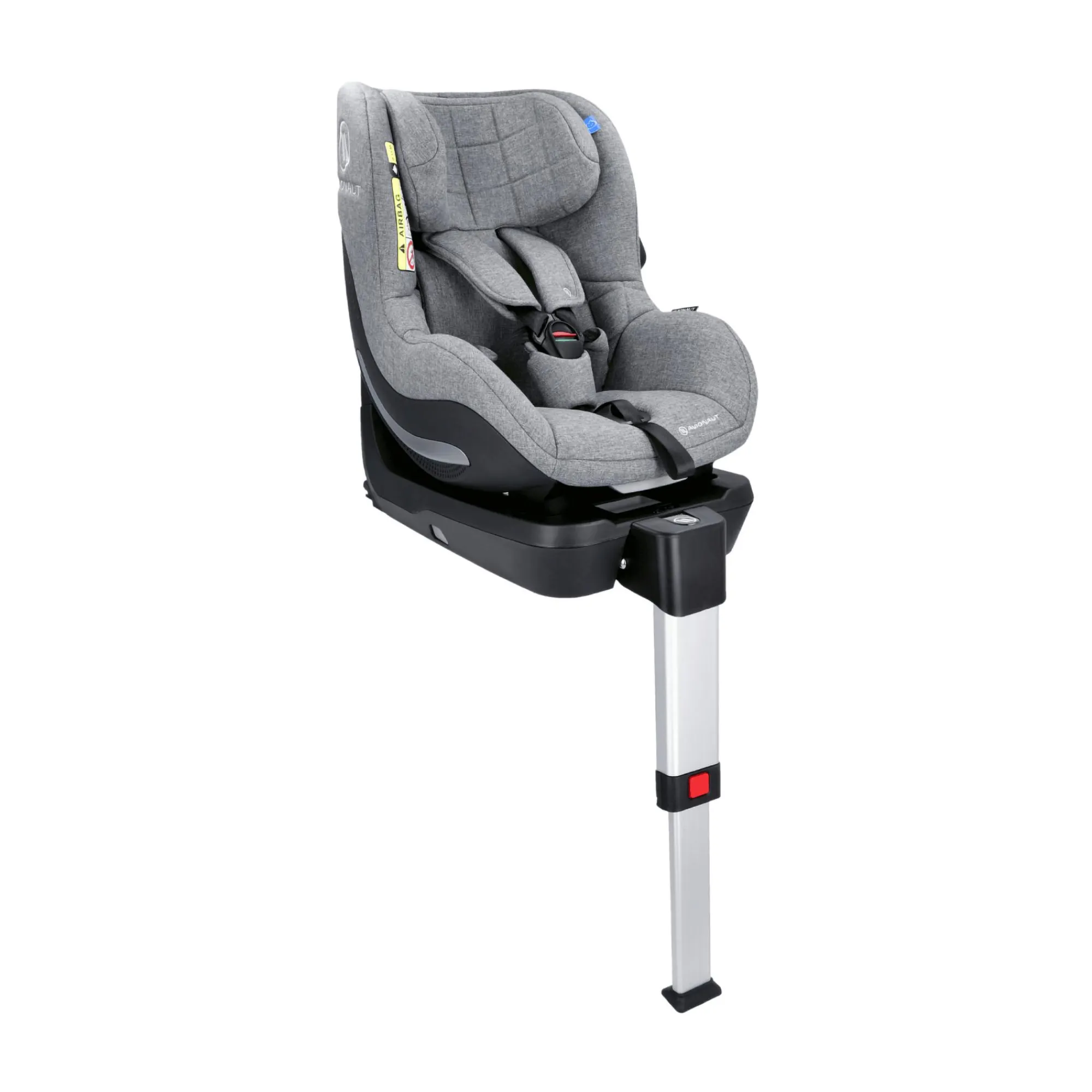 Best AeroFIX AirFlow 2.0 C Grey Kinder Kindersitze Isofix|Reboarder 0-18 Kg, Gruppe 0+/1