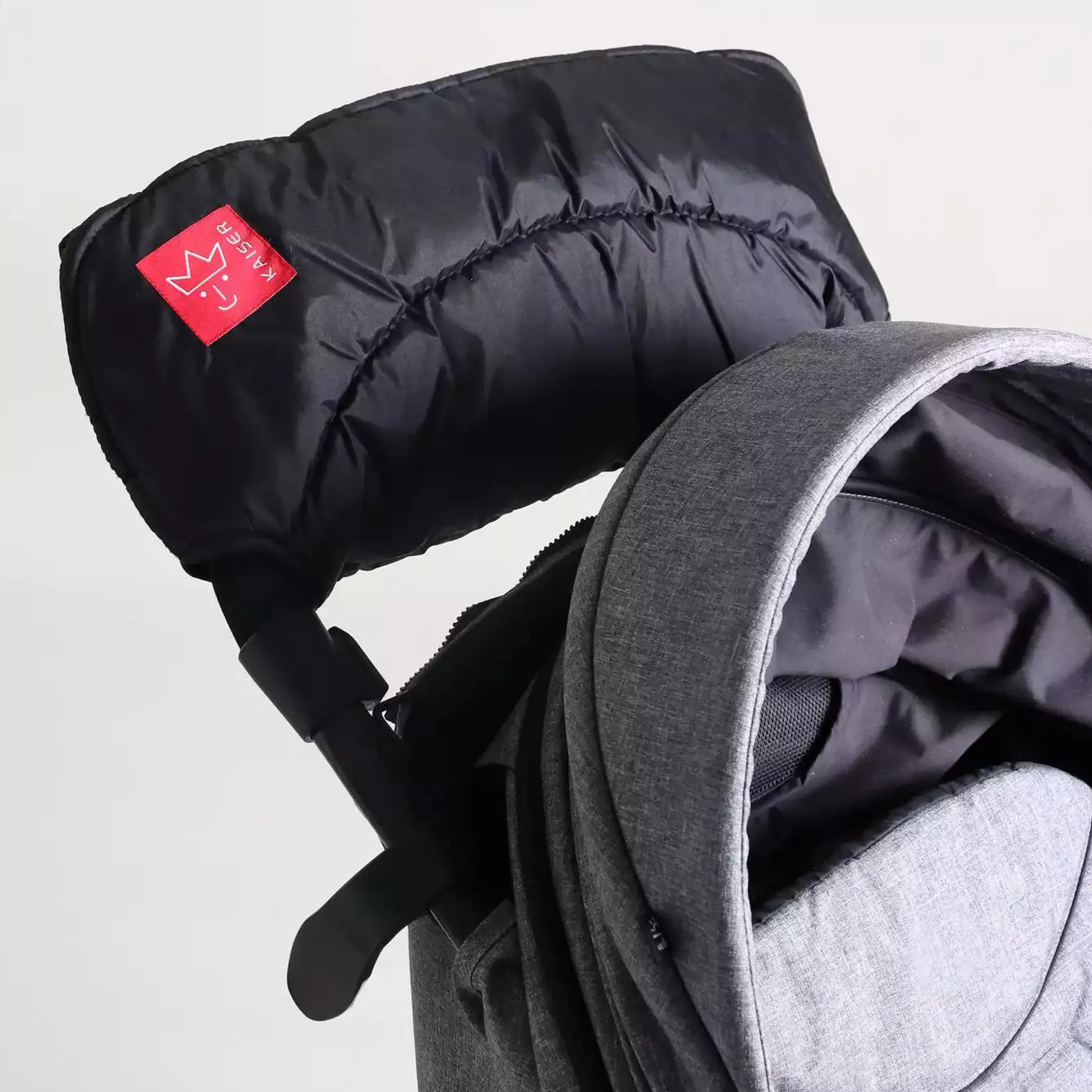 Alaska Handwärmer Black Kinder Kinderwagen Zubehör