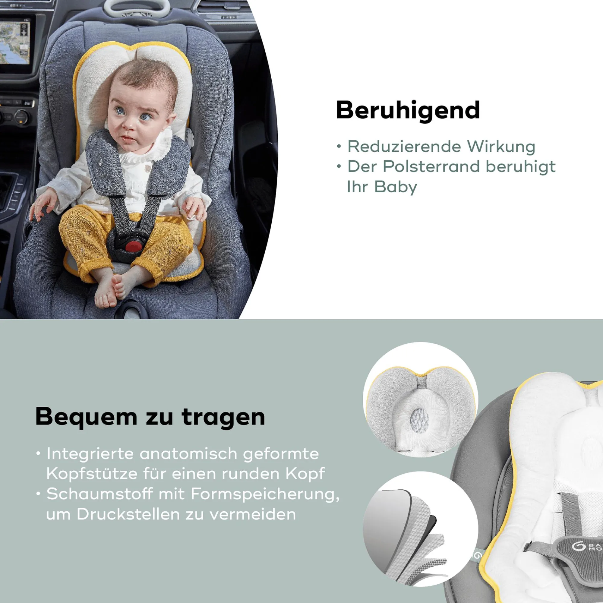 Anatomisches Stützkissen Cosymorpho Bettausstattung