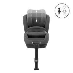 Best Anoris T2 i-Size Plus Mirage Grey Kinder Kindersitze Isofix|Kindersitze 9-18 Kg, Gruppe 1
