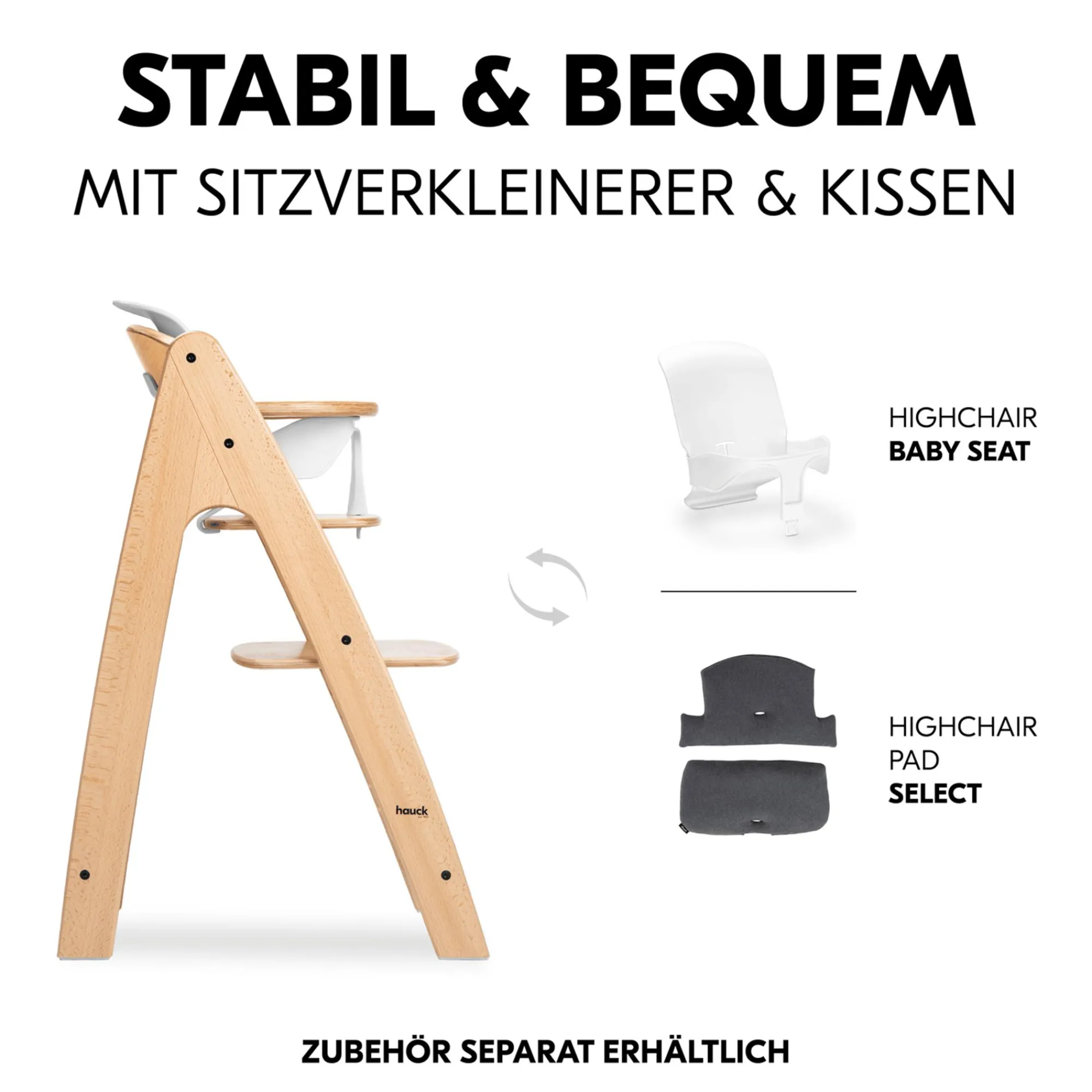 Arketa Beech Treppenhochstühle