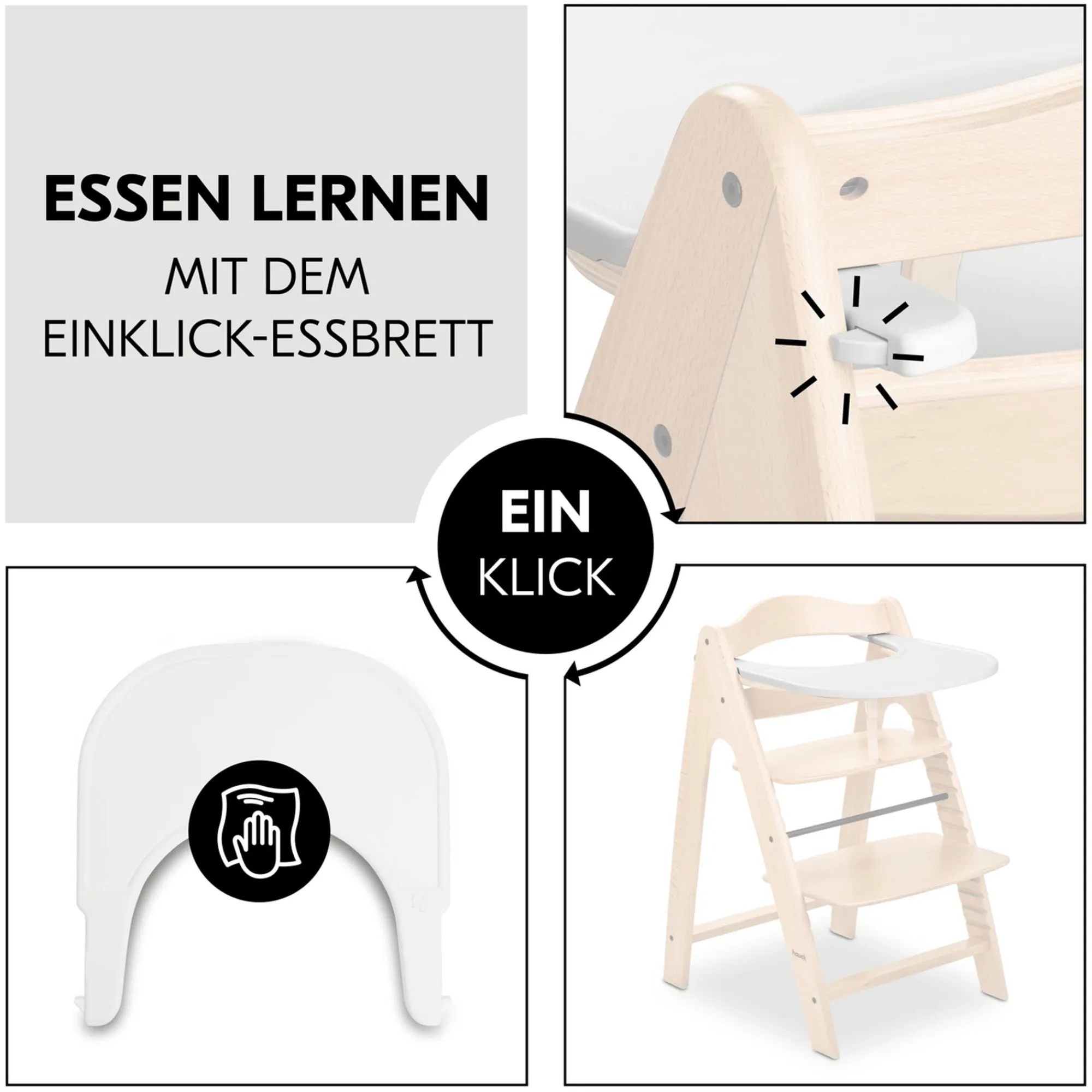 Arketa Beech Treppenhochstühle