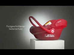 Best Astrid i-Size Black Grey Kinder Babyschalen 0-13 Kg, Gruppe 0+