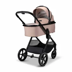 Best AURA 2 in 1 Kombi-Kinderwagen Sand mit Babyschale Cosmo 2.0 Kinder Kinderwagen Komplettsets