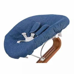 Baby Matratze Premium Denim/Stripes Hochstuhl Zubehör