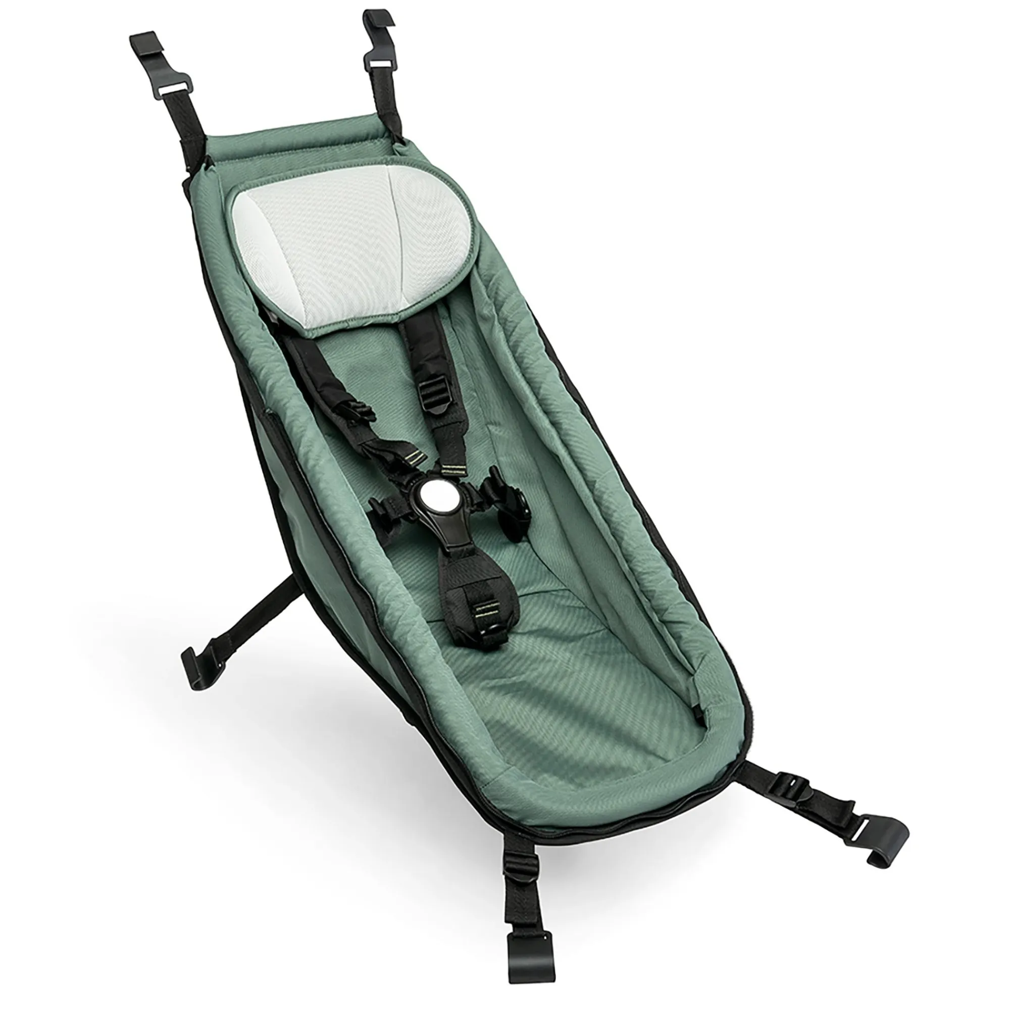 Babysitz Jungle Green Fahrradanhänger Zubehör