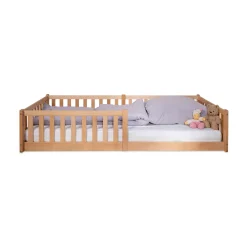 New Bodenbett ENNO Natur 90 x 200 Babybetten