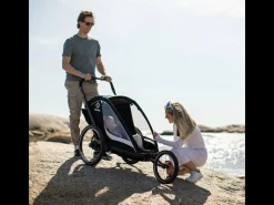 Best Cocoon One Einsitzer Grey/Black Fahrradanhänger