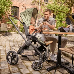 Best Comfort n Care Set Olive Kinder Kombi-Kinderwagen