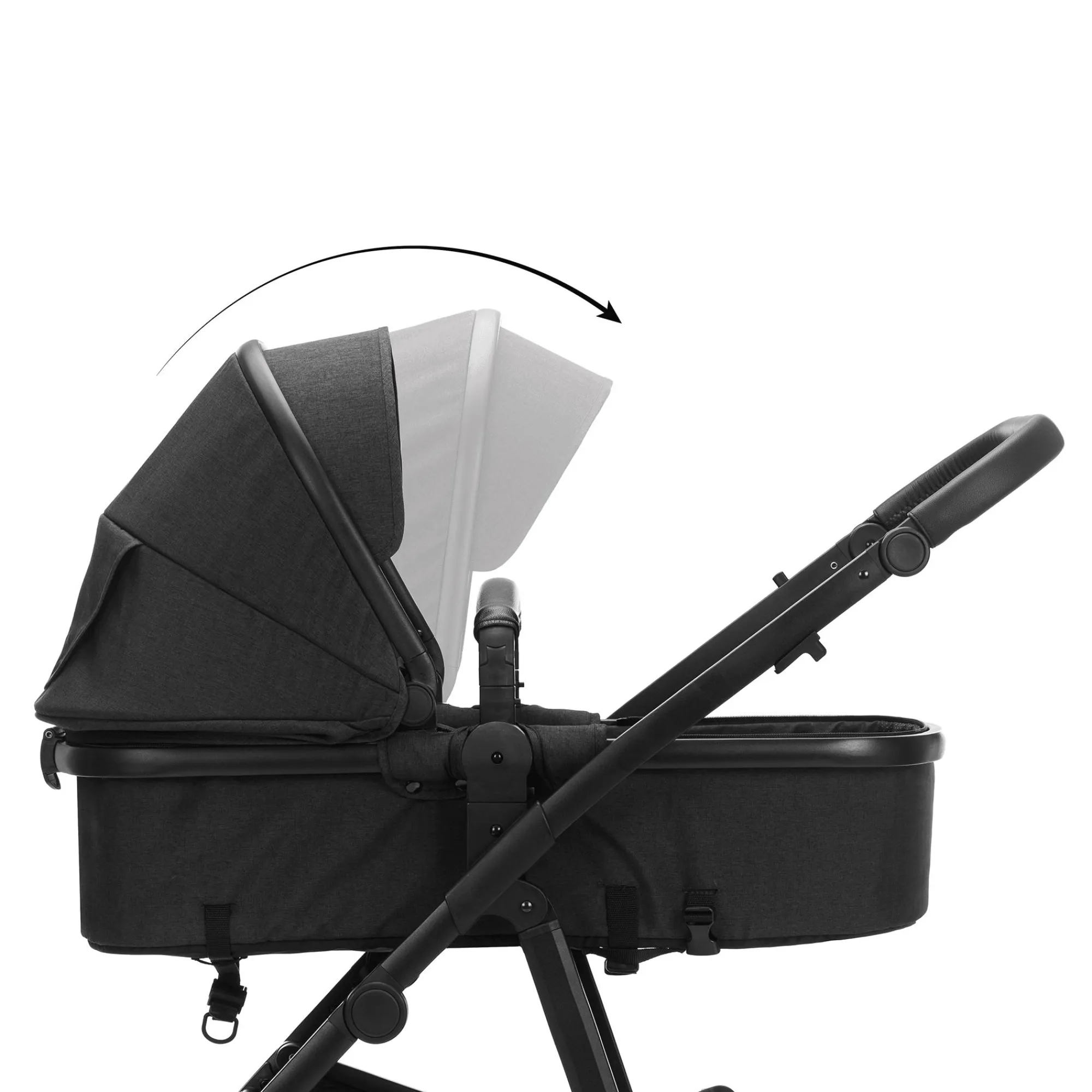 Discount Denver 2in1 Anthrazit Melange Kinder Buggys|Kombi-Kinderwagen
