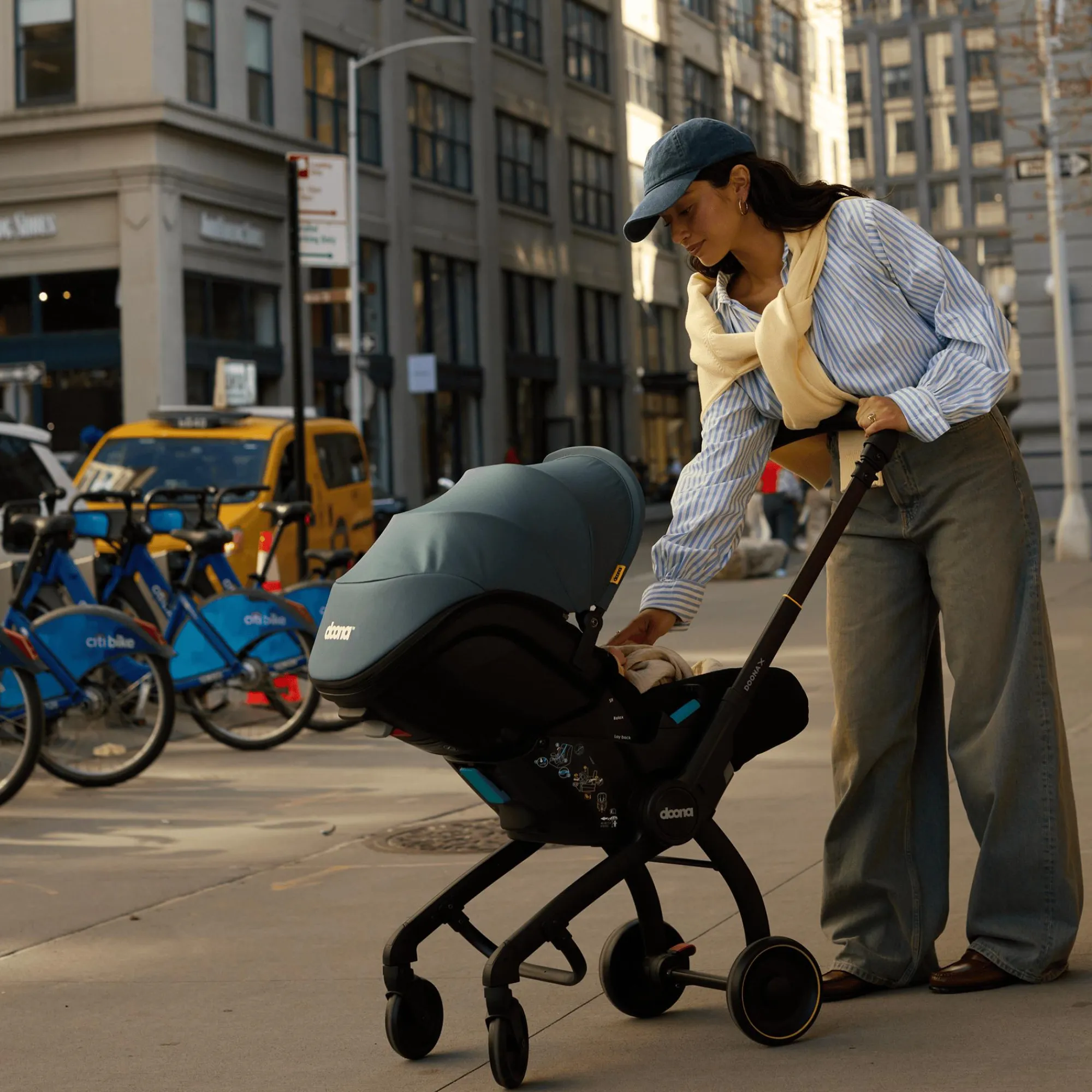 X Ocean Blue Kinder Kombi-Kinderwagen
