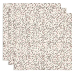 New 3er-Set Mulltücher Blümchen 70x70cm Mullwindeln|Mullwindeln