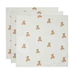 Clearance 3er-Set Mulltücher Teddy Bear 70 x 70 cm Mullwindeln|Mullwindeln