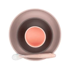 Best Esslern-Set rosa/aubergine Besteck & Geschirr
