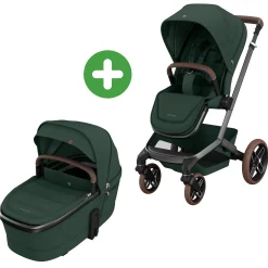 Hot Fame Set Twillic Green Kinder Kinderwagen Komplettsets