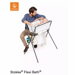 Best Flexi Bath® White Grey mit hitzeempfindlichem Stöpsel Badewannen