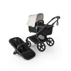 New Fox 5 Renew Complete Black/White Kinder Kombi-Kinderwagen