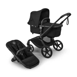 Best Fox 5 Renew Complete Black Kinder Kombi-Kinderwagen