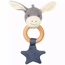 GOTS Strick-Spielfigur Emmi Rasseln & Greiflinge