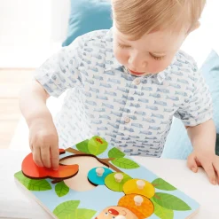 Best Greifpuzzle Raupe Mina Kinder Lernspielzeug|Holzspielzeug