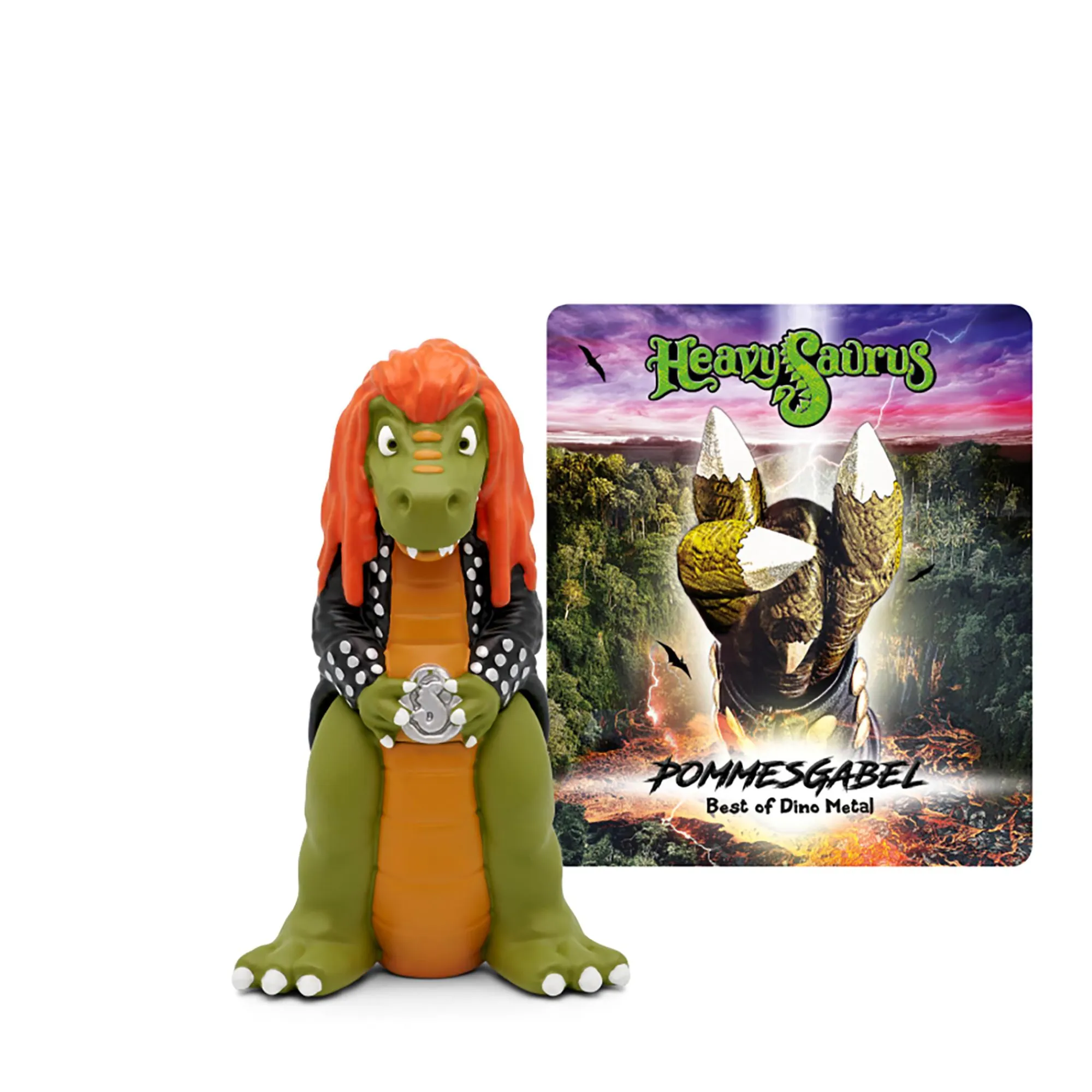 Best Heavysaurus – Pommesgabel – Best of Dino Metal Kinder Musik|Spielzeug Ab 3 Jahren