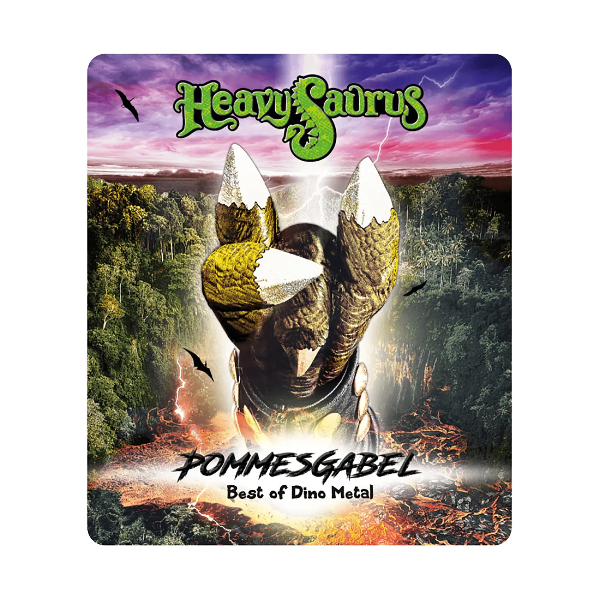 Best Heavysaurus – Pommesgabel – Best of Dino Metal Kinder Musik|Spielzeug Ab 3 Jahren