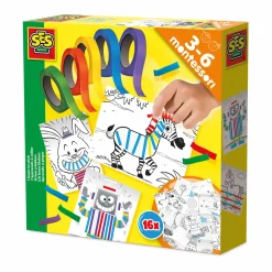 Best Ich lerne kleben Kinder Malen & Kneten