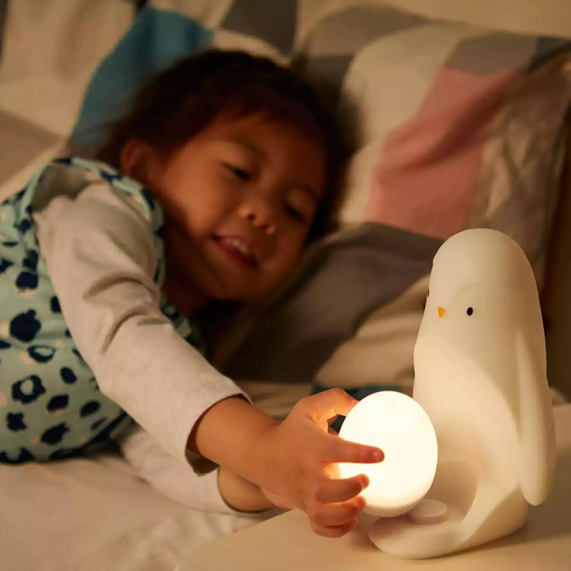 2-in-1 Pinguin Nachtlicht Nachtlichter