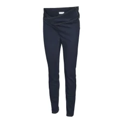 Discount Jeggings Dark Blue Denim Umstandshosen