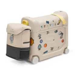 Clearance Jetkids™ Bundle BedBox™ & Crew Back Pack Moonglow White Kinder Kinderkoffer|Kinderrucksäcke
