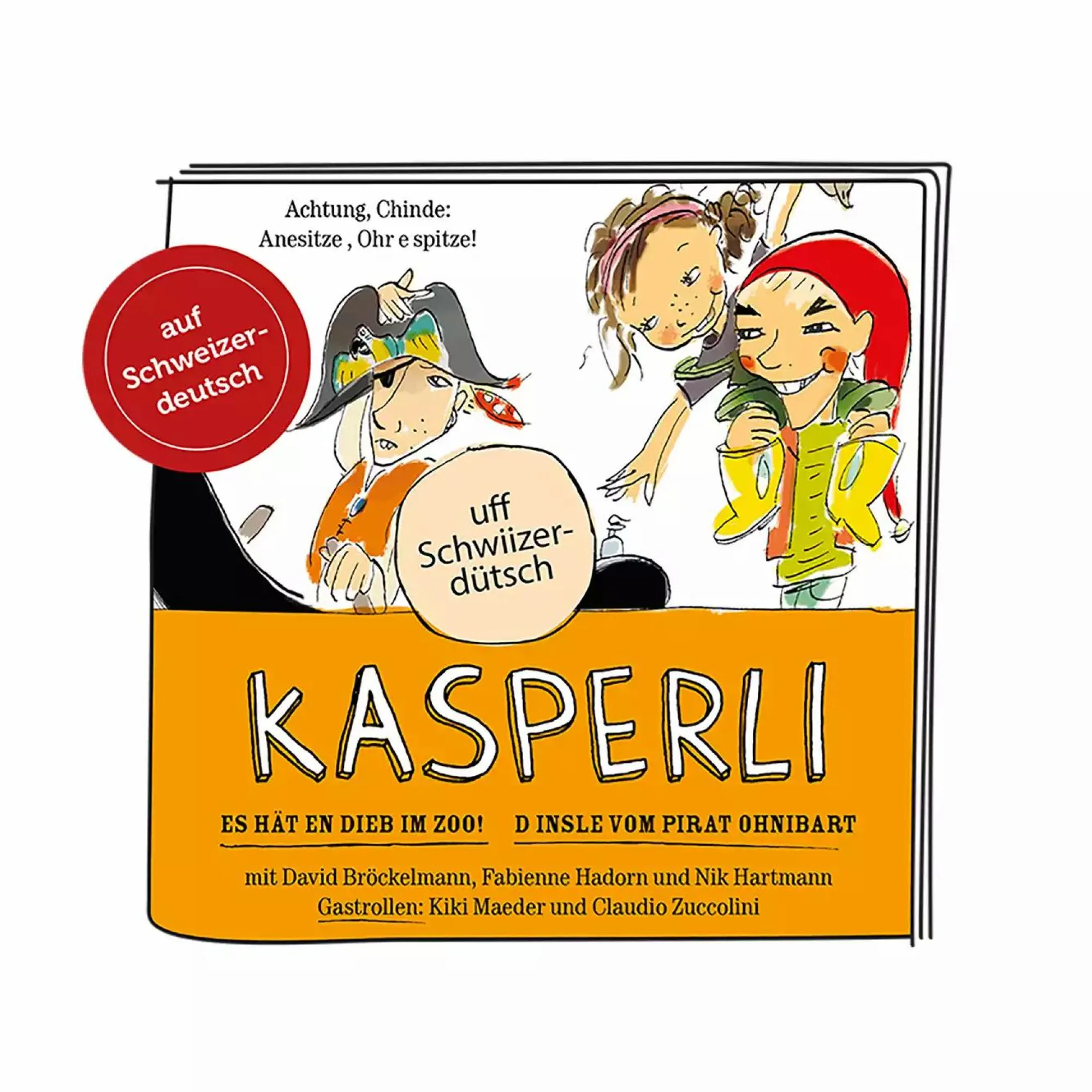 Best Kasperli - Es hät en Dieb im Zoo! / D Insle vom Pirat Ohnibart Kinder Musik|Spielzeug Ab 3 Jahren