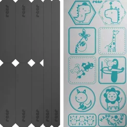 Best LightReflex Reflektorsticker Set Kinder Kinderwagen Zubehör