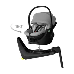 Best Maple Light Grey Kinder Babyschalen 0-13 Kg, Gruppe 0+
