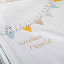 Outlet Meilensteindecke-Softpeach Waldtiere Krabbeldecken|Krabbeldecken