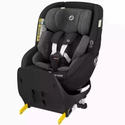 Clearance Mica Pro Eco i-Size Authentic Black Kinder Kindersitze Isofix|Reboarder 0-18 Kg, Gruppe 0+/1