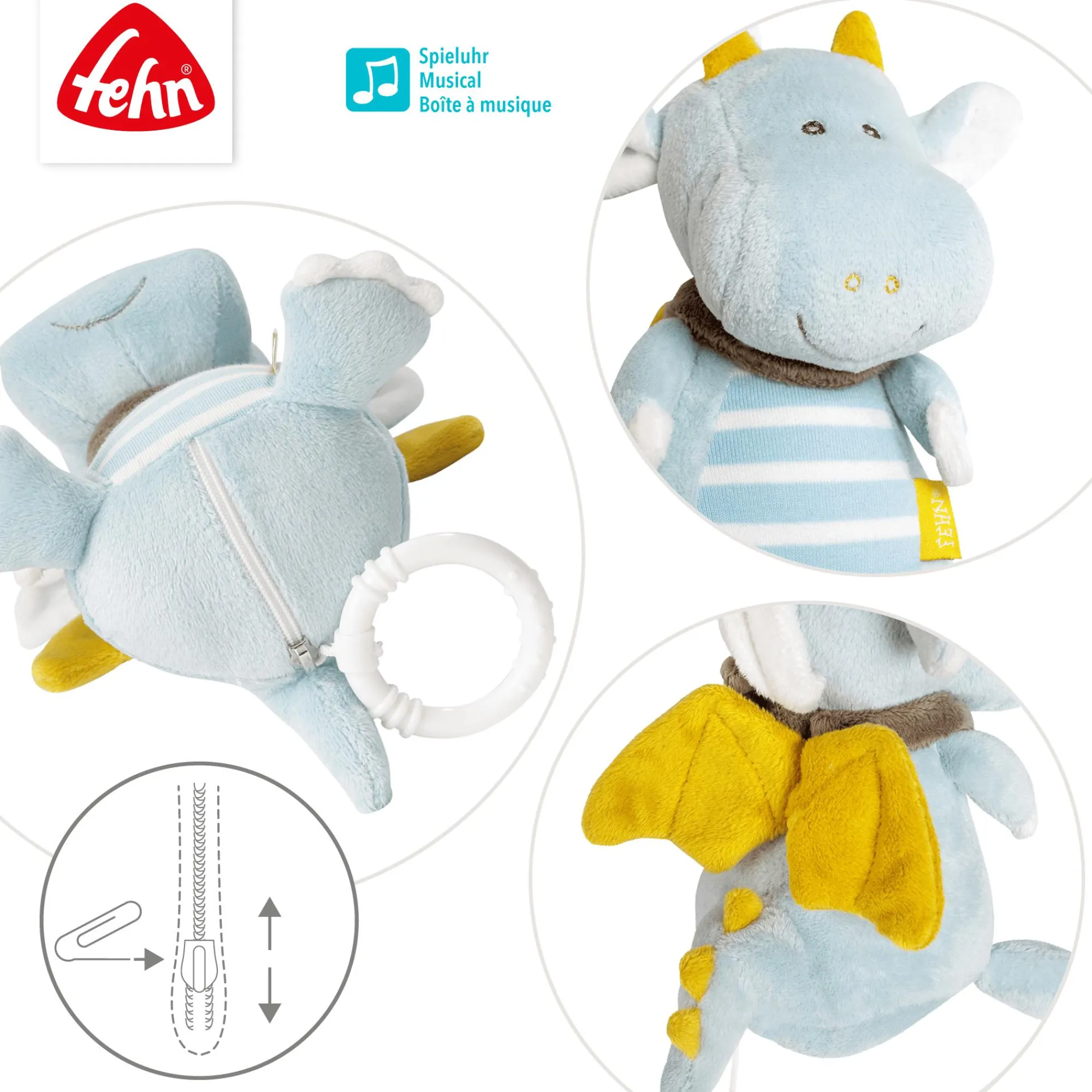 Outlet Mini-Spieluhr Drache Spieluhren