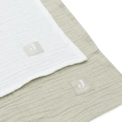 Discount Mulltücher Olive Green/Ivory 115 x 115 cm Mullwindeln|Mullwindeln