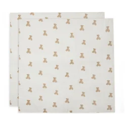 Outlet Mulltücher Teddy Bear 115 x 115 cm Mullwindeln|Mullwindeln