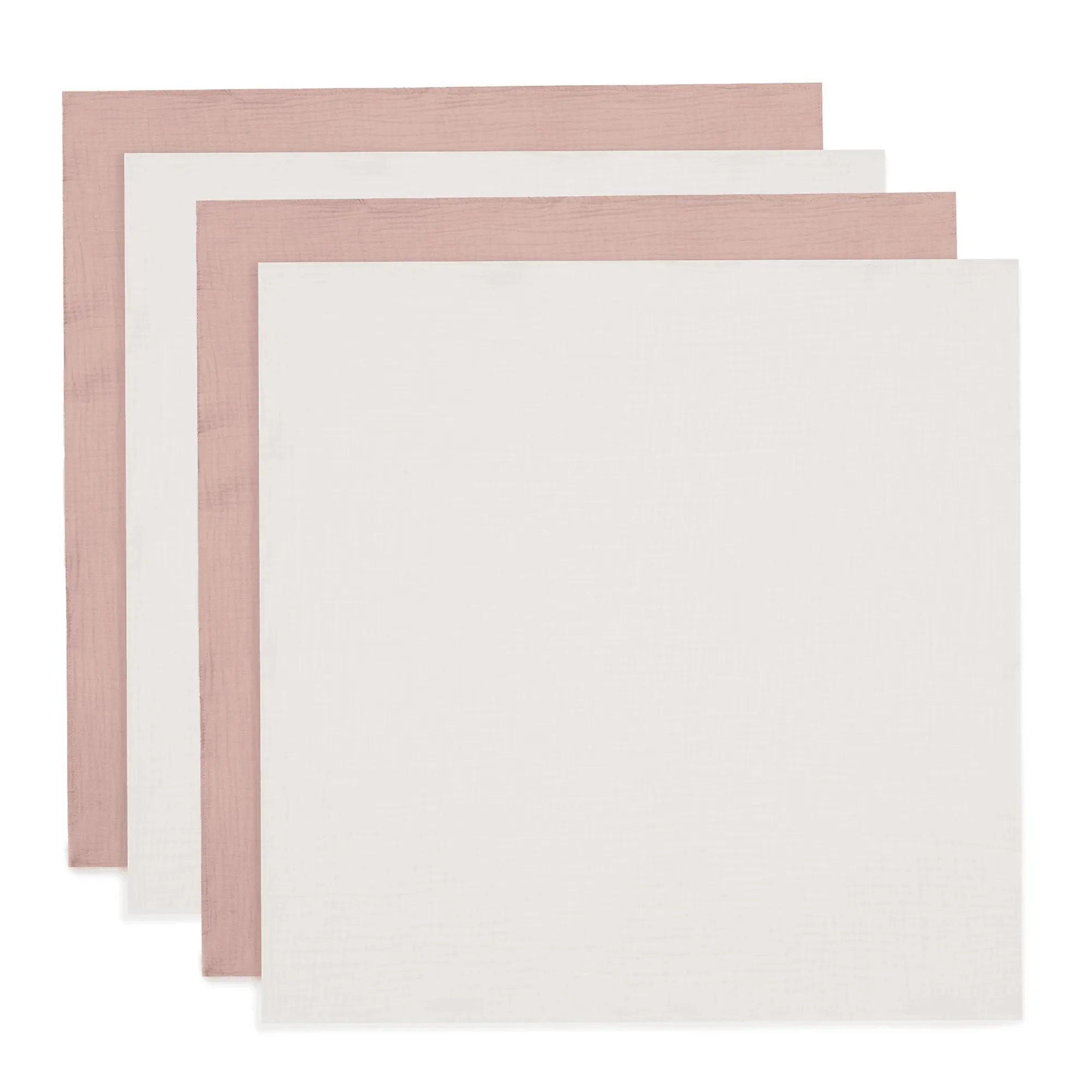 Best Mulltücher Wild Rose/Ivory 70 x 70 cm Mullwindeln|Mullwindeln