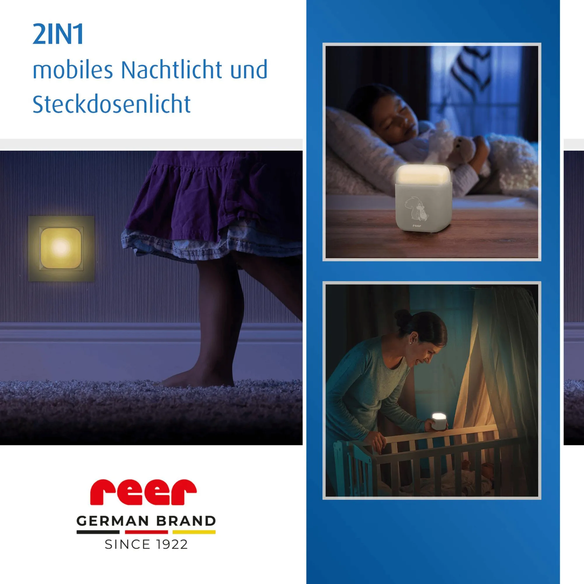 Best Nachtlicht 2in1 SleepLight Eichhörnchen Nachtlichter