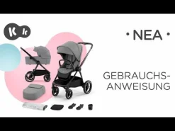 Best NEA 2.0 Deep Grey Kinder Kombi-Kinderwagen