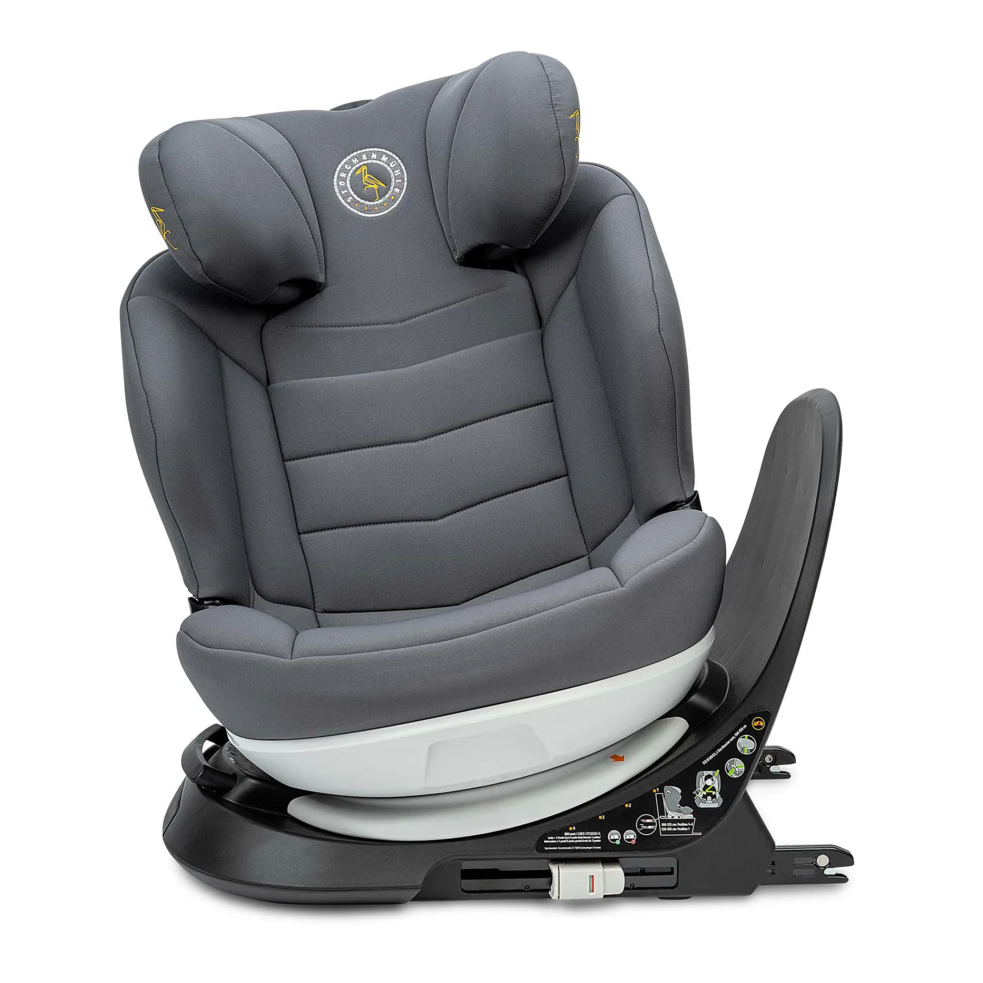 Best Niki Next Asphalt Kinder Kindersitze Isofix|Kindersitze 15-36 Kg, Gruppe 2/3