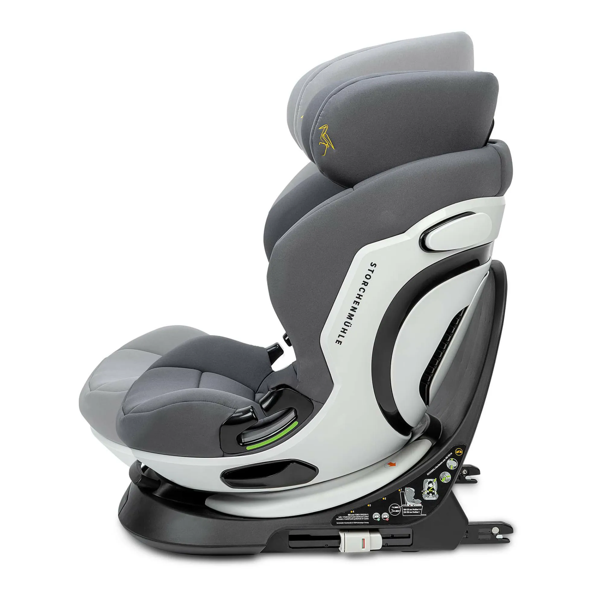 Best Niki Next Asphalt Kinder Kindersitze Isofix|Kindersitze 15-36 Kg, Gruppe 2/3
