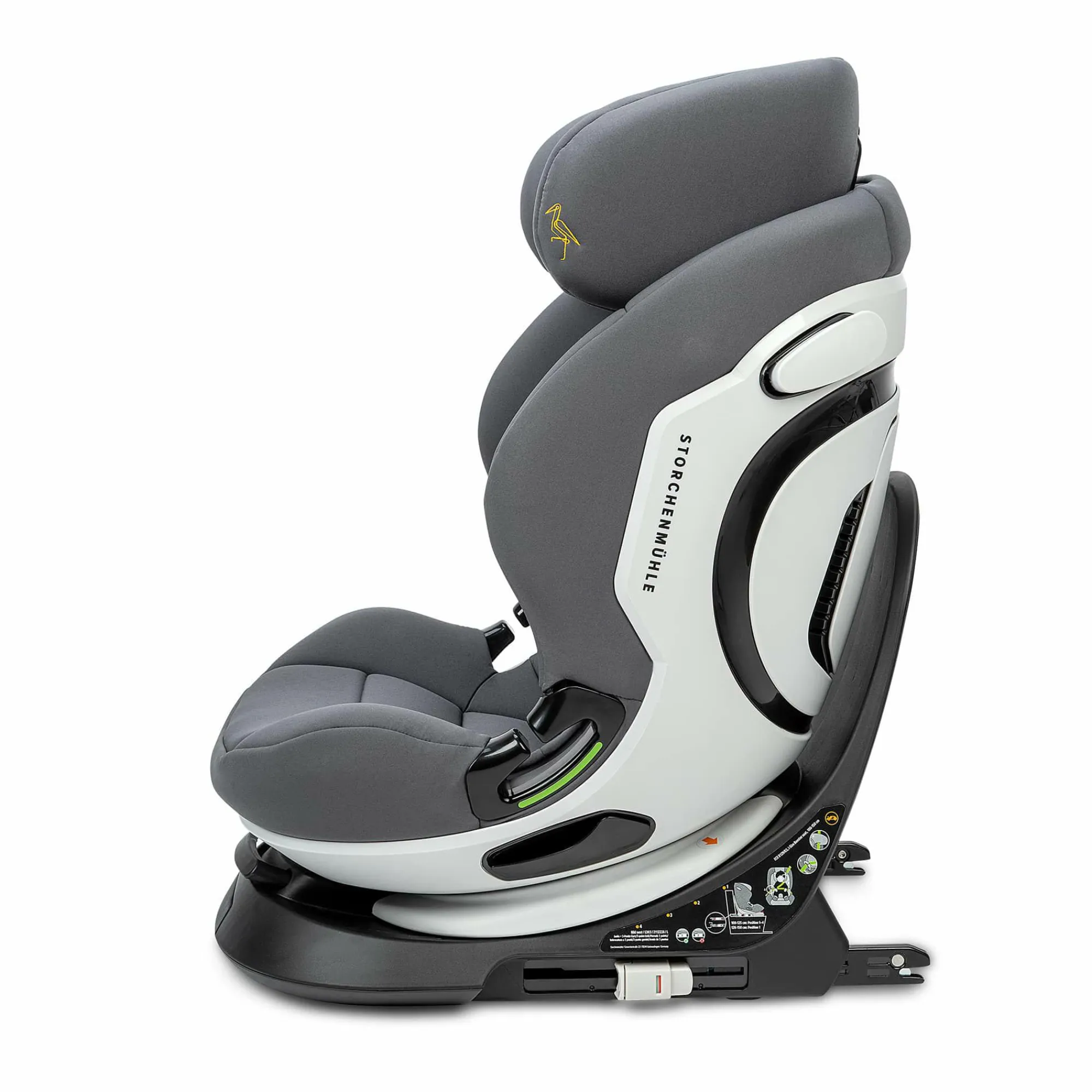 Best Niki Next Asphalt Kinder Kindersitze Isofix|Kindersitze 15-36 Kg, Gruppe 2/3