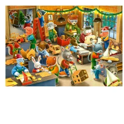 Best Puzzle Weihnachtswerkstatt Kinder Lernspielzeug