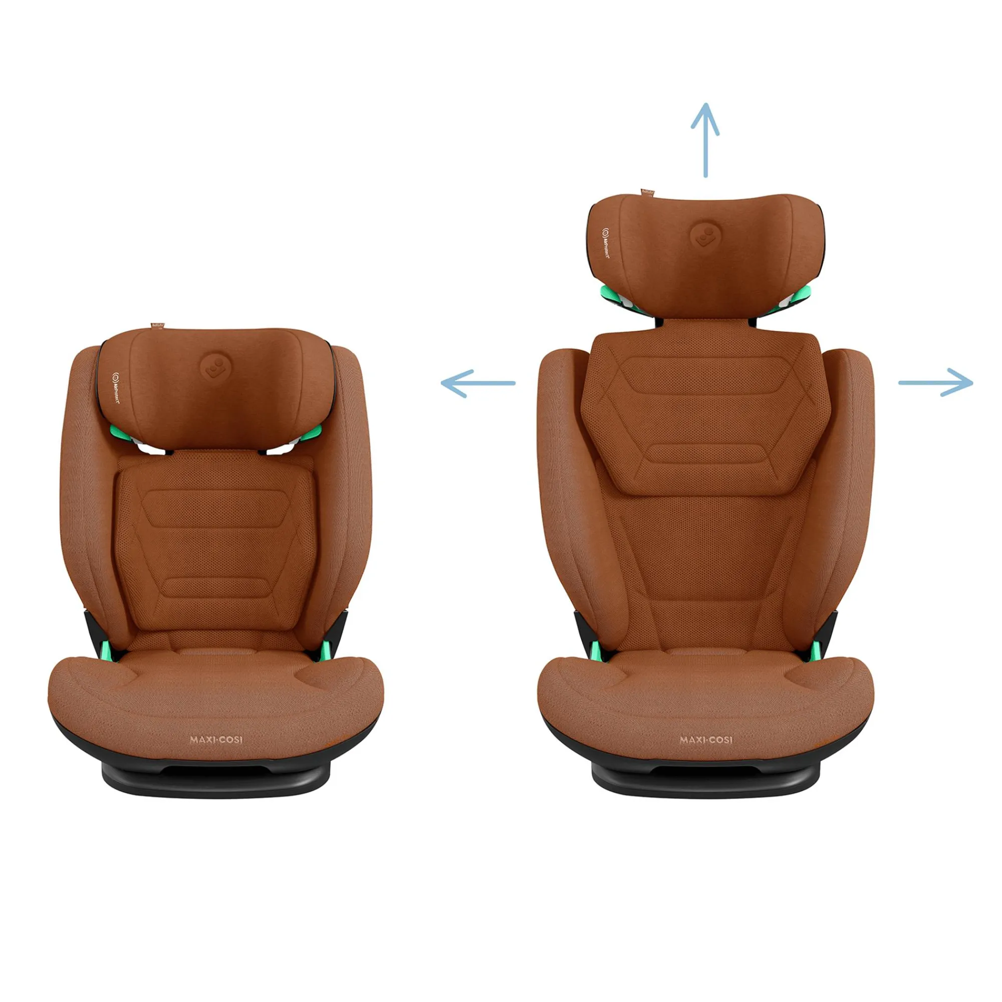 Best RodiFix Pro² i-Size Authentic Terra Kinder Kindersitze Isofix|Kindersitze 15-36 Kg, Gruppe 2/3